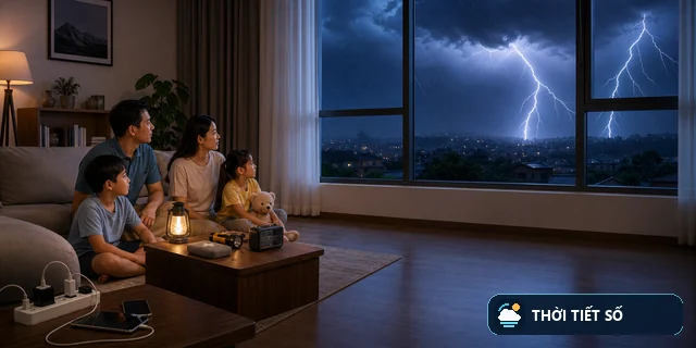 Hướng dẫn thực hành về an toàn khi dông sét