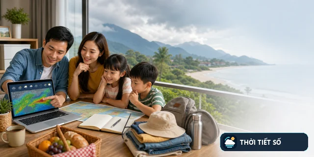 Hướng dẫn thực hành về dự báo thời tiết 16 ngày